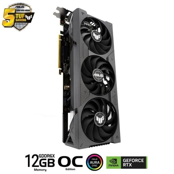 Card màn hình ASUS TUF Gaming GeForce RTX 4070 Ti OC 12GB GDDR6X (TUF-RTX4070TI-O12G-GAMING)