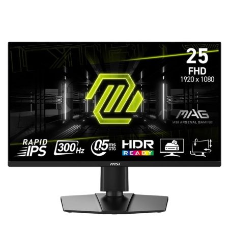 Màn hình MSI MAG 255PXF 24.5 inch (FHD/Rapid IPS/300Hz/0.5ms/SPEAKER)