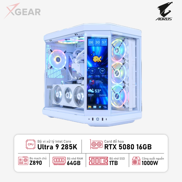 PC XG-5080 Ultra 9 Snow