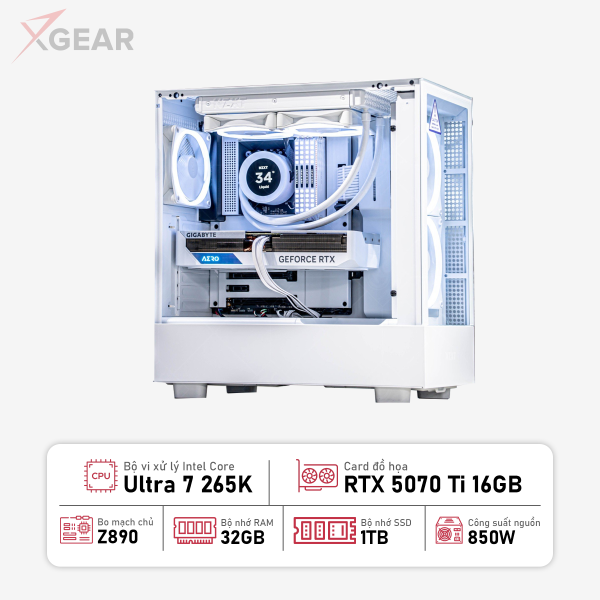 PC XG-5070Ti R7 Snow