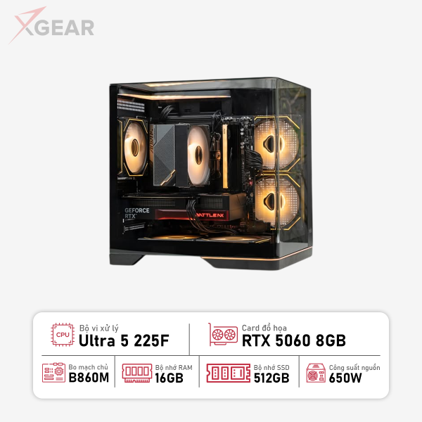 PC Ultra5 225F / 5060 8GB - NOVA
